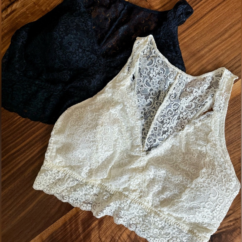 Soma Lace Bralette Bundle of Two